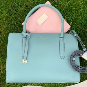 Radley London Medium  Convertible Lea Smoke Blue